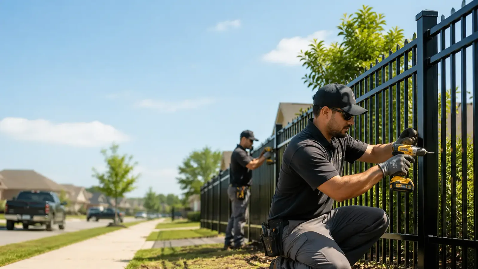 Metal Fence Installation in New Bern, NC